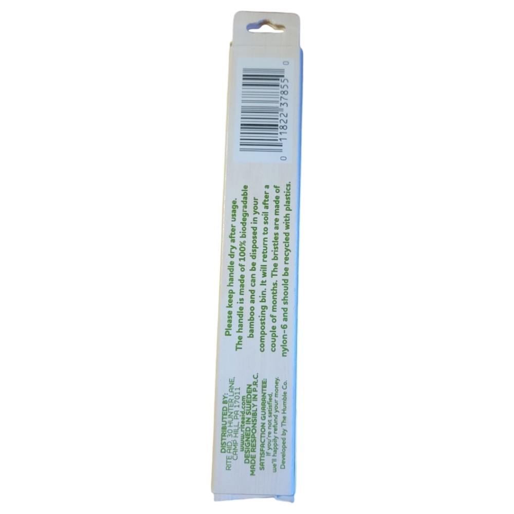 1 Kid's Bamboo Toothbrush PFA, BPA, CRUELY-FREE, VEGAN - Picture 3 of 4